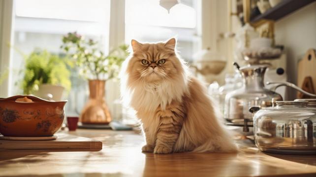 Опасности для кошек и котят в квартире и на кухне