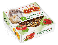 Little One лакомство - игрушка пицца с овощами для всех видов грызунов