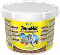 TetraMin основной корм для всех аквариумных рыб, хлопья