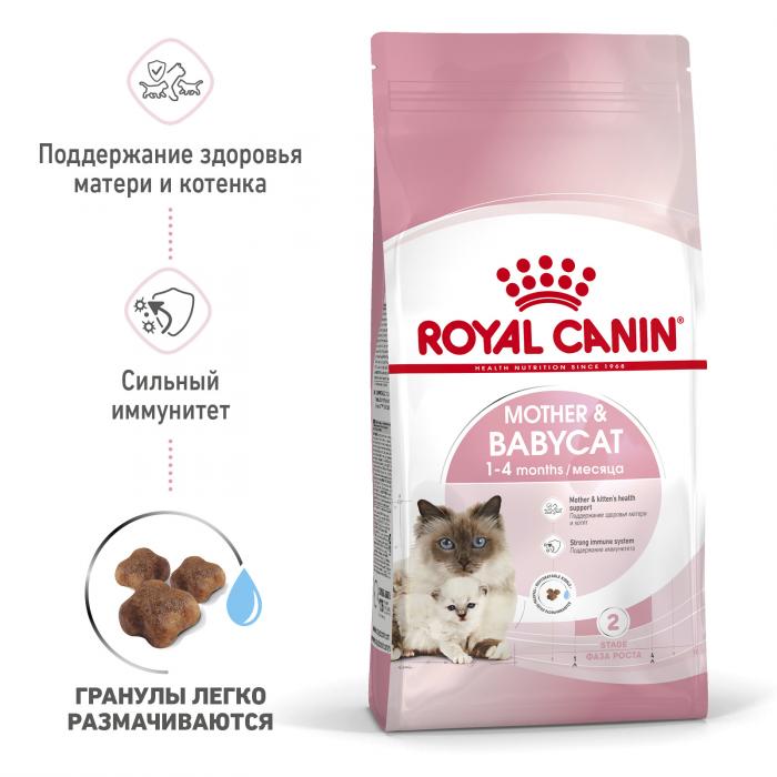 Royal Canin Kitten Mother&Baby cat сухой корм для котят и беременных кошек
