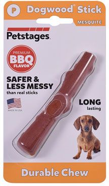 Petstages Mesquite Dogwood игрушка для собак с ароматом барбекю