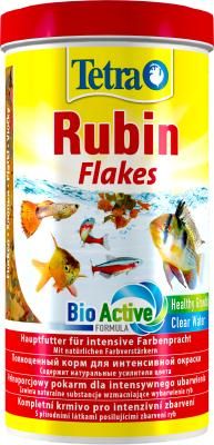 Tetra Rubin Flakes корм для усиления естественной окраски рыб, хлопья