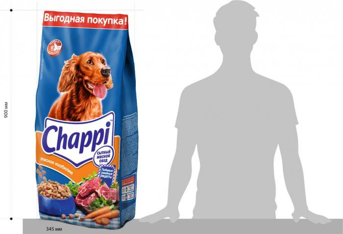 Chappi Мясное изобилие сухой корм для собак