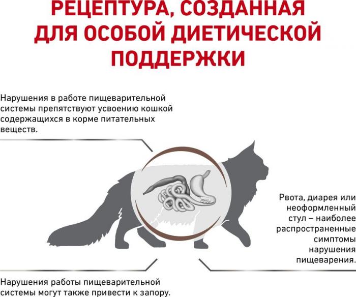Royal Canin Fibre Response лечебный корм для кошек при нарушениях пищеварения